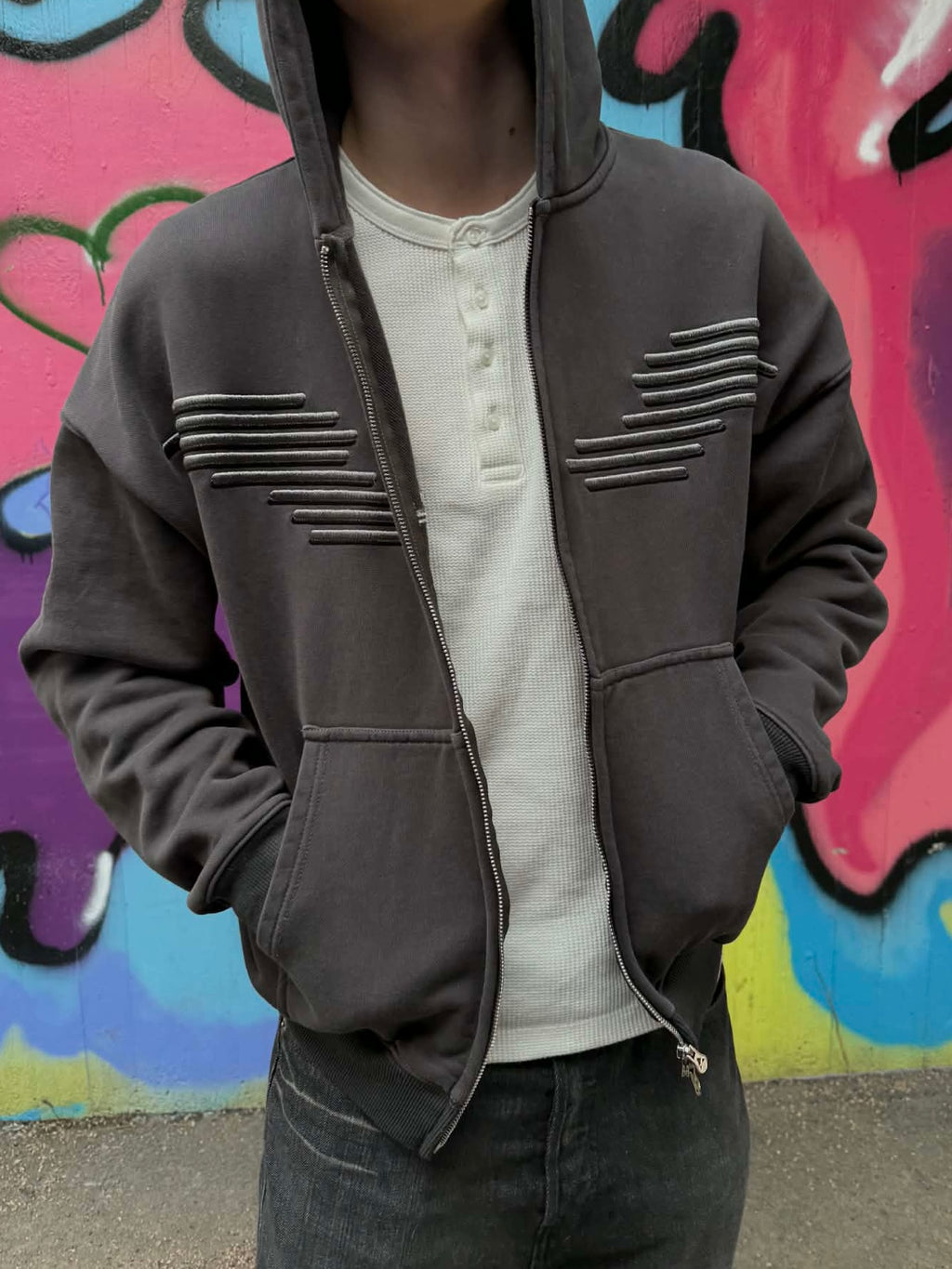 Adonissixteenth Zip Hoodie