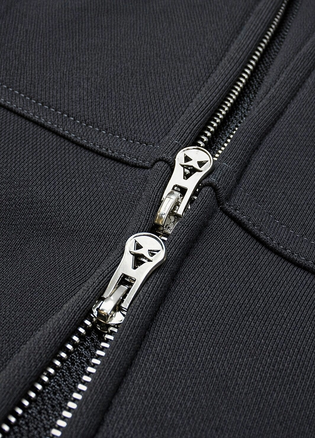 wings zip-up hoodie