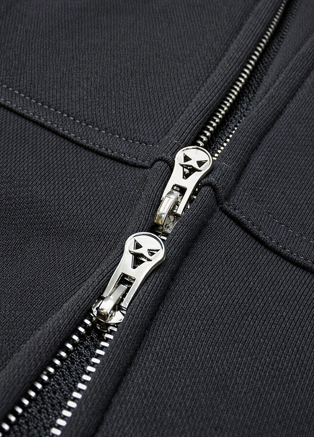 wings zip-up hoodie